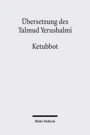 Cover von Übersetzung des Talmud Yerushalmi