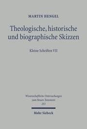 Cover von Theologische, historische und biographische Skizzen