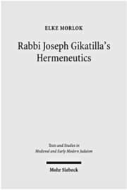 Cover von Rabbi Joseph Gikatilla's Hermeneutics