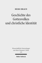 Cover von Geschichte des Gottesvolkes und christliche Identität