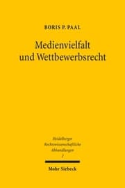 Cover von Medienvielfalt und Wettbewerbsrecht