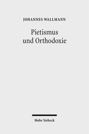 Cover von Pietismus und Orthodoxie