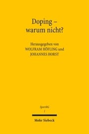 Cover von Doping - warum nicht?