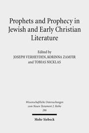 Cover von Prophets and Prophecy in Jewish and Early Christian Literature