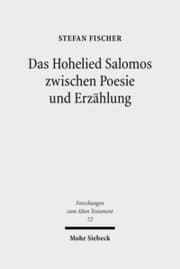 Cover von Das Hohelied Salomos zwischen Poesie und Erzählung