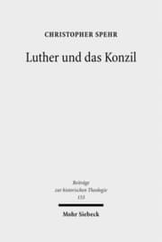 Cover von Luther und das Konzil