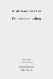 Cover von Prophetenstudien
