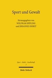 Cover von Sport und Gewalt