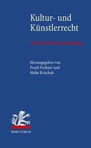 Cover von Kultur- und Künstlerrecht