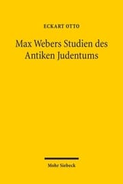 Cover von Max Webers Studien des Antiken Judentums