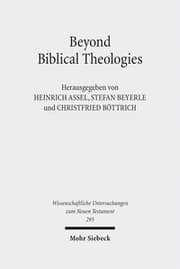 Cover von Beyond Biblical Theologies