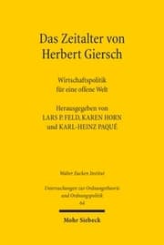 Cover von Das Zeitalter von Herbert Giersch