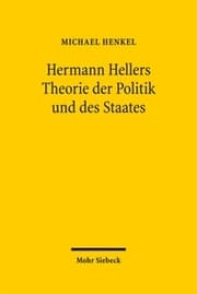 Cover von Hermann Hellers Theorie der Politik und des Staates