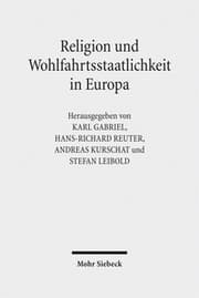 Cover von Religion und Wohlfahrtsstaatlichkeit in Europa