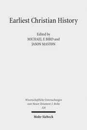 Cover von Earliest Christian History
