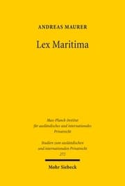 Cover von Lex Maritima