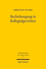 Cover von Rechtsbeugung in Kollegialgerichten
