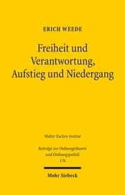 Cover von Freiheit und Verantwortung, Aufstieg und Niedergang