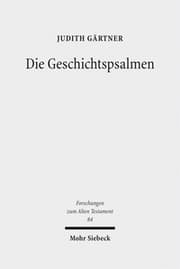 Cover von Die Geschichtspsalmen
