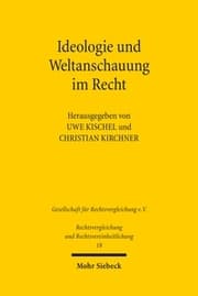 Cover von Ideologie und Weltanschauung im Recht