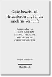 Cover von Gottesbeweise als Herausforderung für die moderne Vernunft