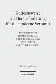 Cover von Gottesbeweise als Herausforderung für die moderne Vernunft