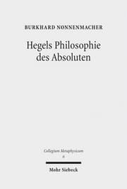Cover von Hegels Philosophie des Absoluten