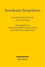 Cover von Demokratie-Perspektiven
