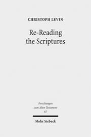 Cover von Re-Reading the Scriptures