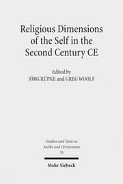 Cover von Religious Dimensions of the Self in the Second Century CE