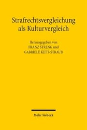 Cover von Strafrechtsvergleichung als Kulturvergleich