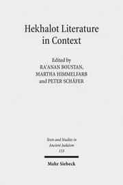 Cover von Hekhalot Literature in Context