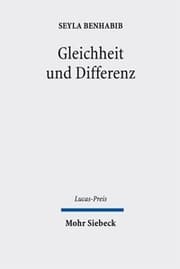 Cover von Gleichheit und Differenz