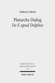 Cover von Plutarchs Dialog De E apud Delphos