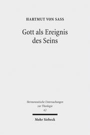 Cover von Gott als Ereignis des Seins