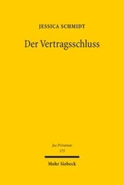 Cover von Der Vertragsschluss