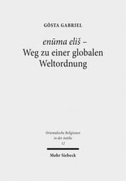 Cover von enuma elis - Weg zu einer globalen Weltordnung