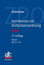 Cover von Kommentar zur Zivilprozessordnung