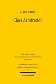 Cover von Class Arbitration