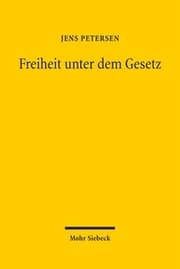 Cover von Freiheit unter dem Gesetz