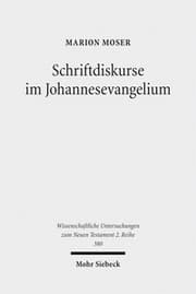 Cover von Schriftdiskurse im Johannesevangelium