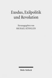 Cover von Exodus, Exilpolitik und Revolution