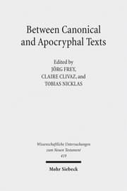 Cover von Between Canonical and Apocryphal Texts