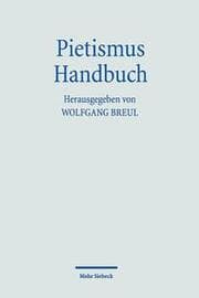 Cover von Pietismus Handbuch