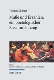 Cover von Muße und Erzählen: ein poetologischer Zusammenhang