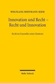 Cover von Innovation und Recht - Recht und Innovation