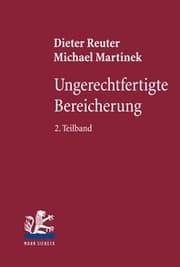 Cover von Ungerechtfertigte Bereicherung
