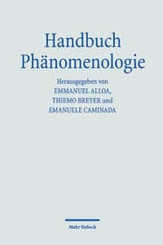 Cover von Handbuch Phänomenologie