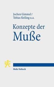 Cover von Konzepte der Muße