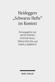 Cover von Heideggers 'Schwarze Hefte' im Kontext